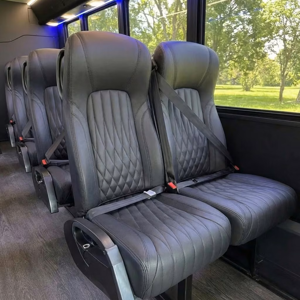 lawndale 20 passenger minibus high back seats