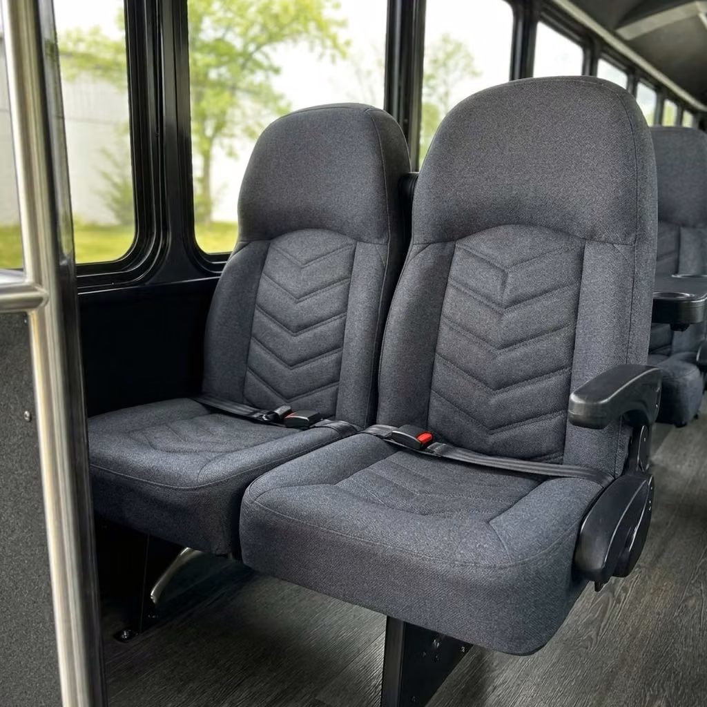 lawndale 25 passenger minibus high back seats