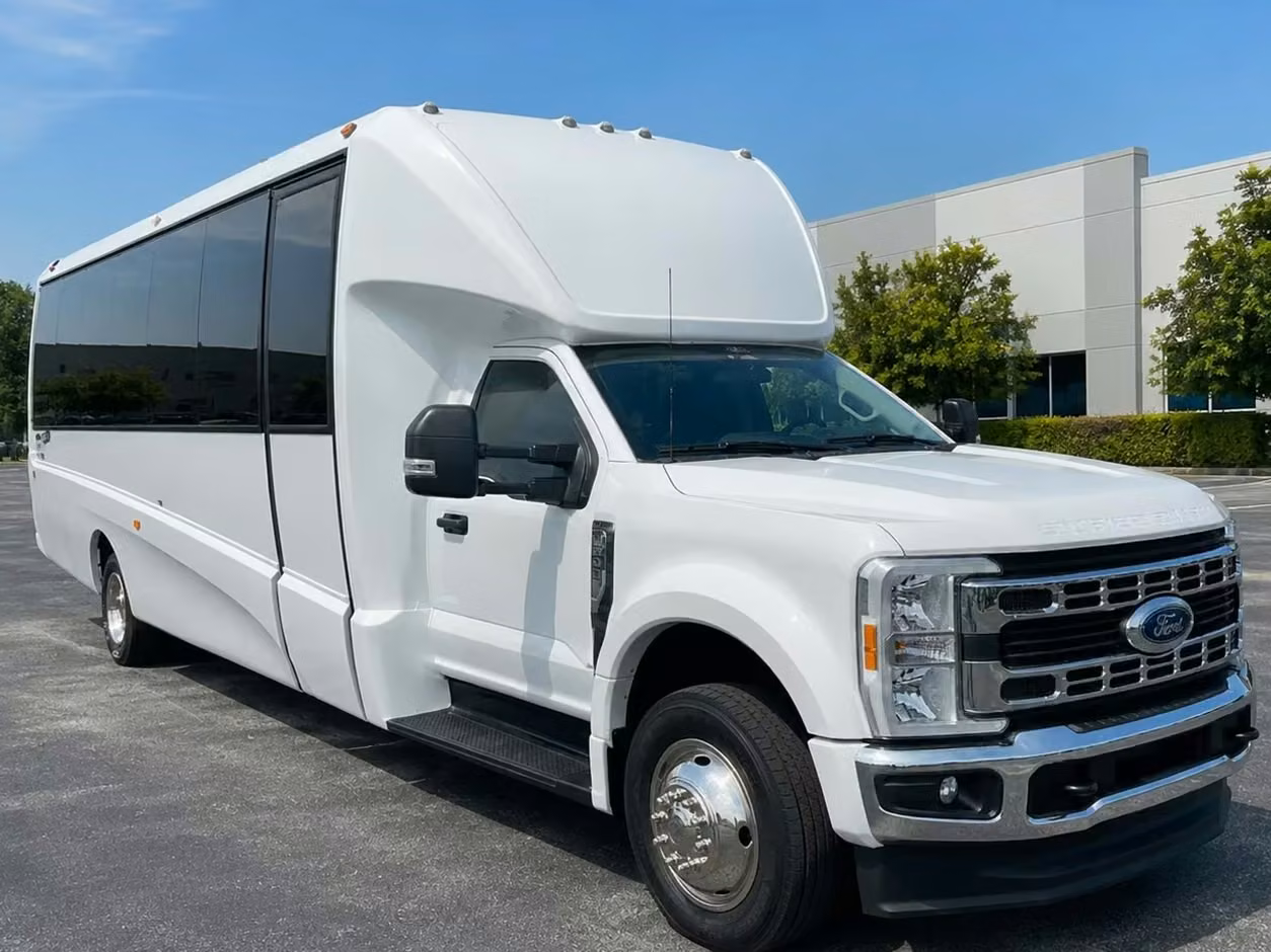 lawndale 25 passenger minibus rental