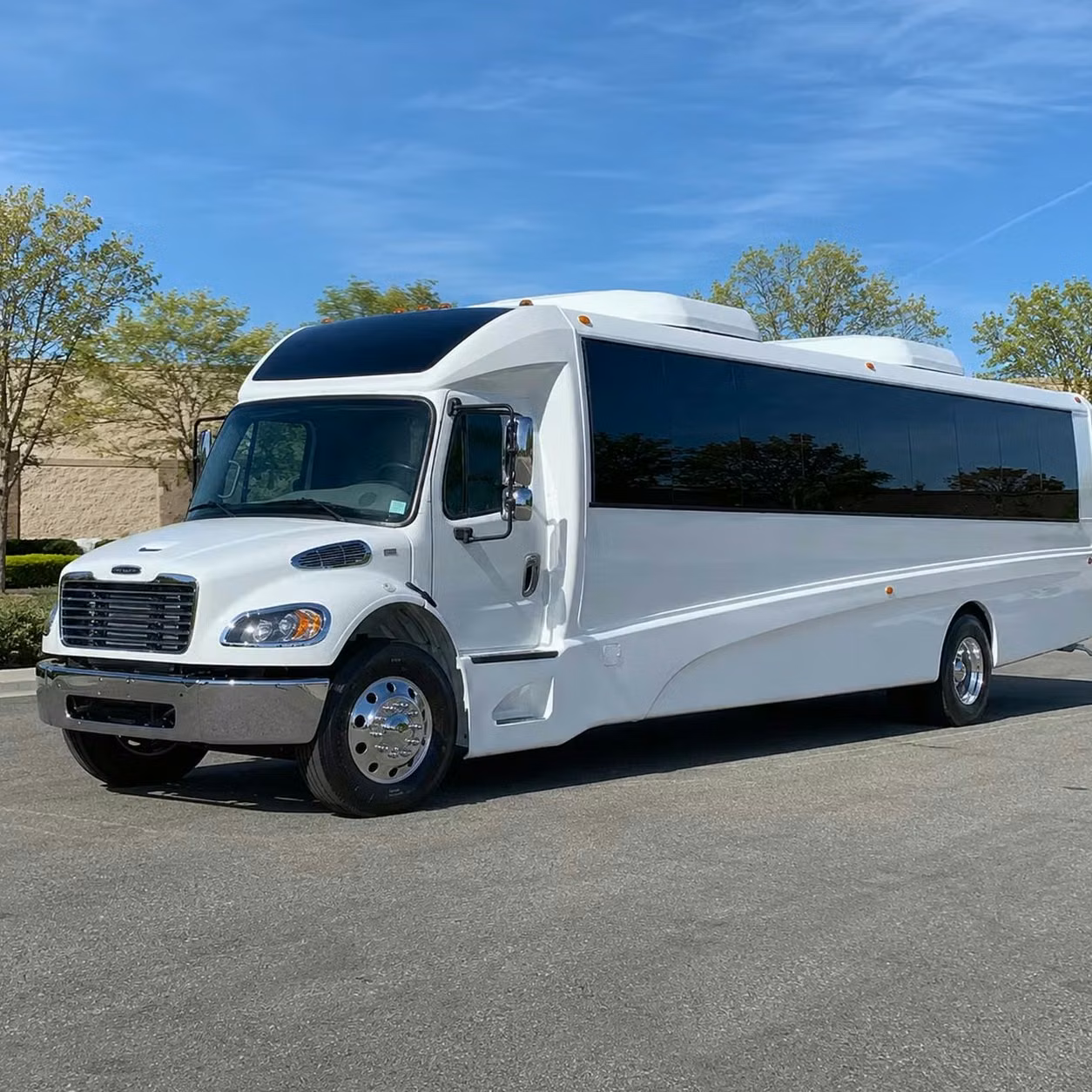 lawndale 28 passenger minibus rental
