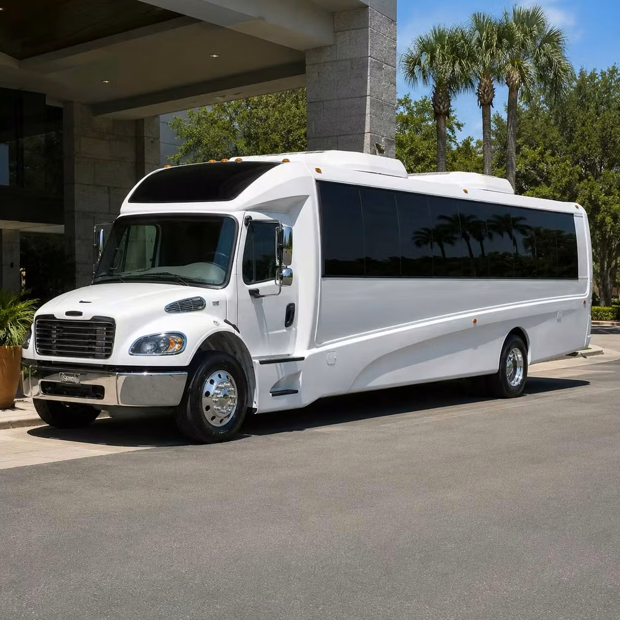 lawndale 30 passenger minibus rental