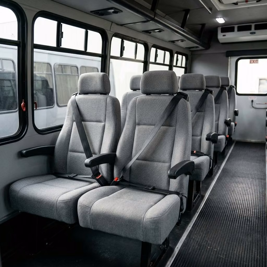 lawndale 35 passenger minibus reclining seats