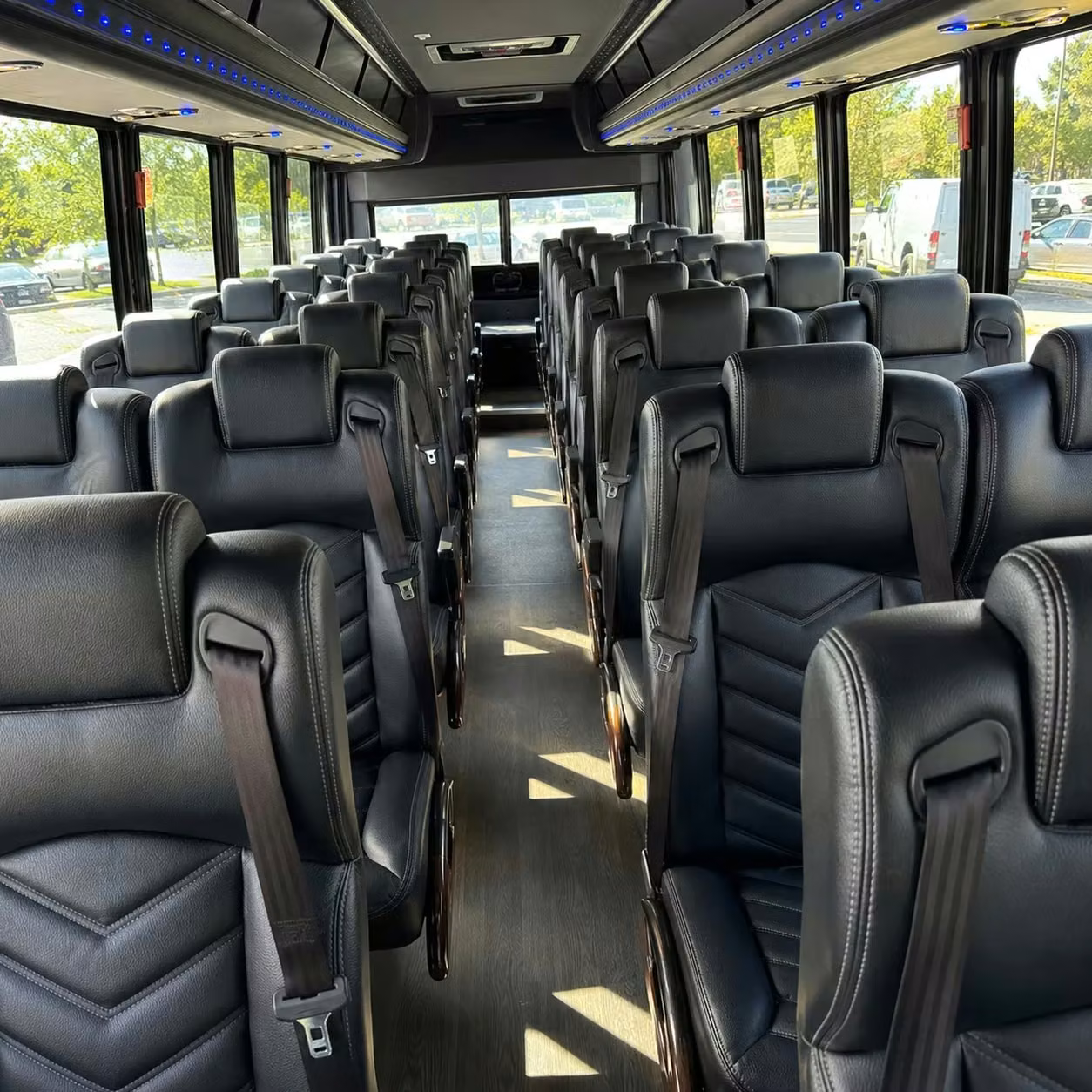 lawndale minibus interior 2