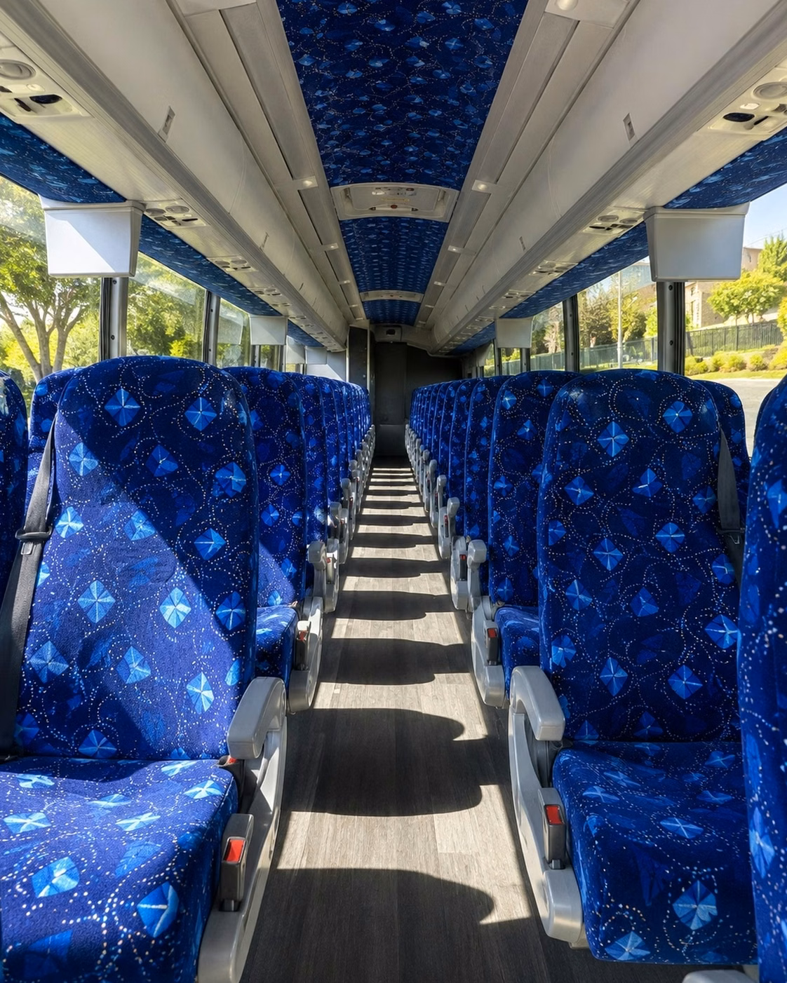 lawndale prom party buses with led lighting bluetooth sound and leather seating