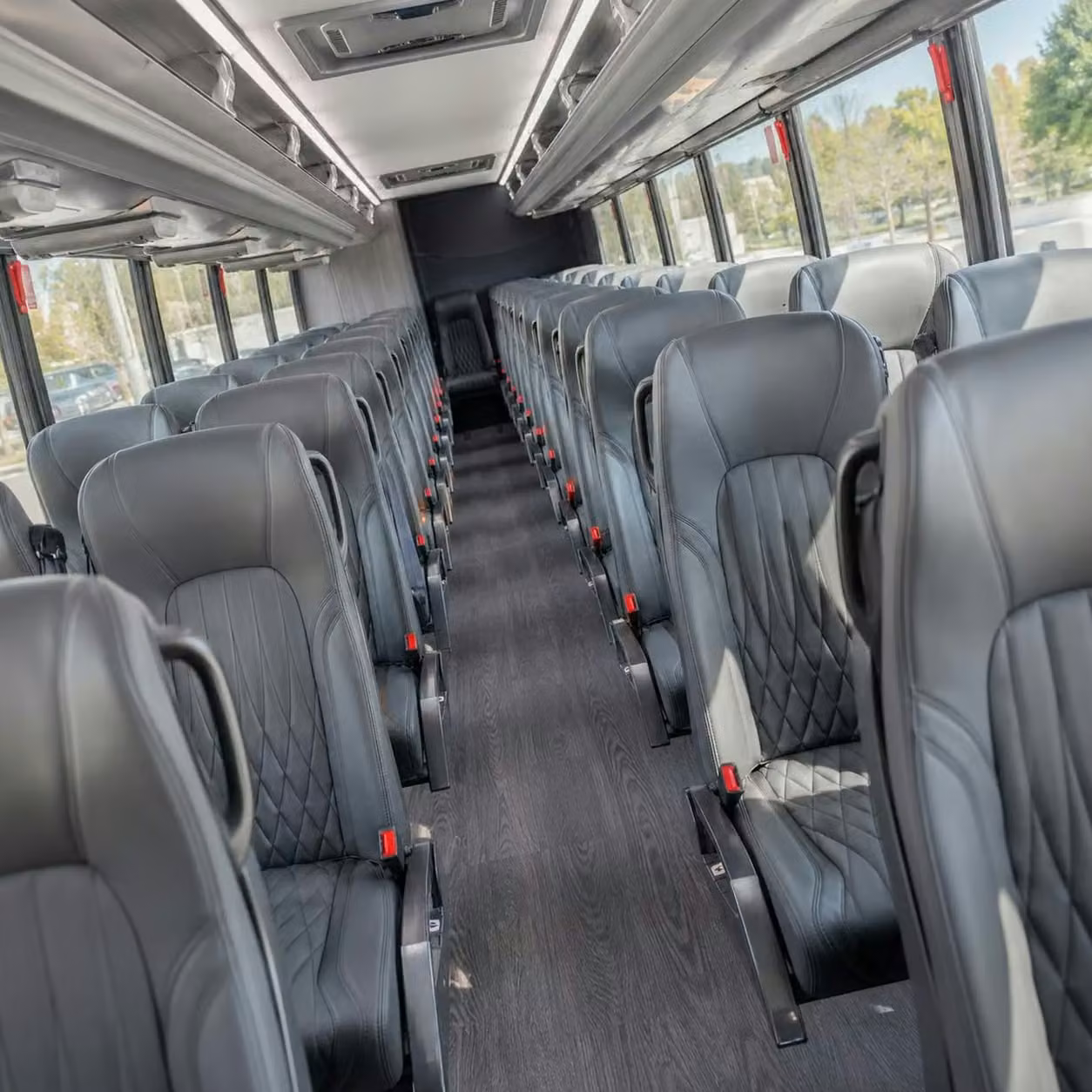 30 passenger minibus inside
